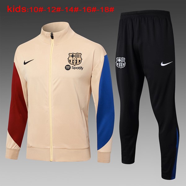 Niños Chandal Barcelona 2024/2025 Amarillo Azul 3